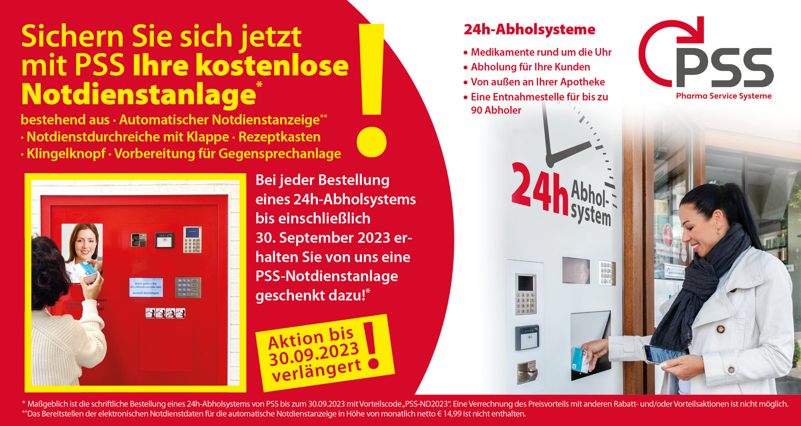 PSS Aktion Notdienstanlage